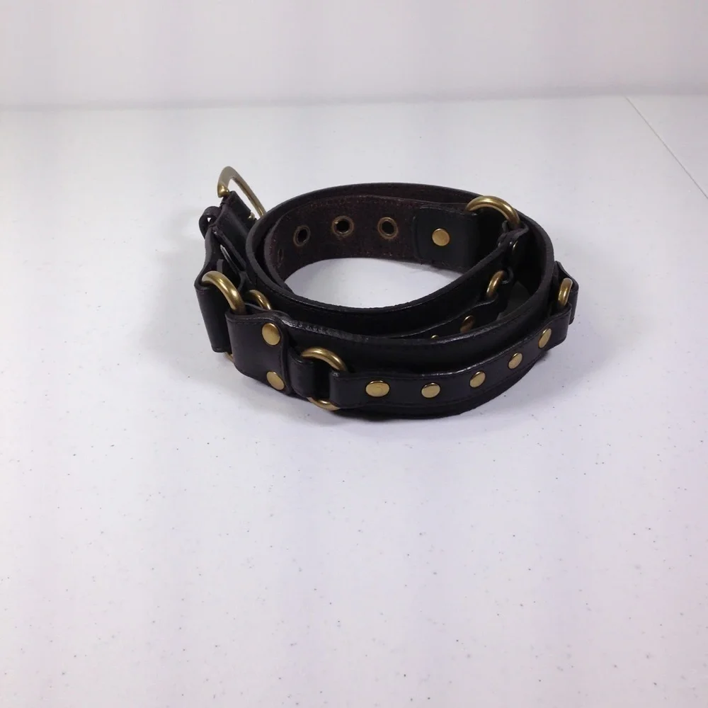 ANN TAYLOR LOFT LEATHER BELT SIZE SMALL